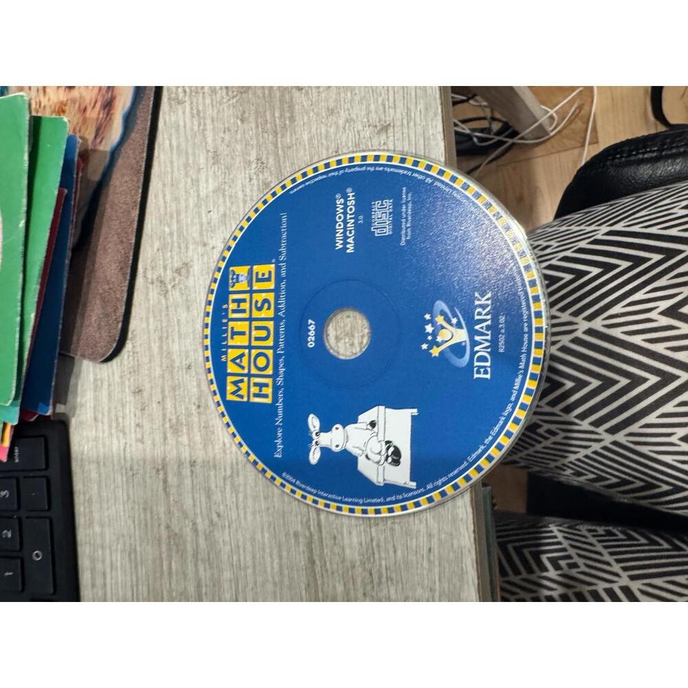 Edmark Math House Educational CD for Windows & Macintosh
